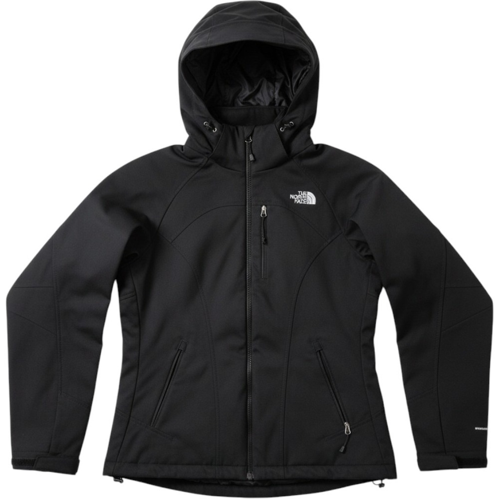 The North Face Apex PrimaLoft Jacket Womens Medium Black  Softshell Hood